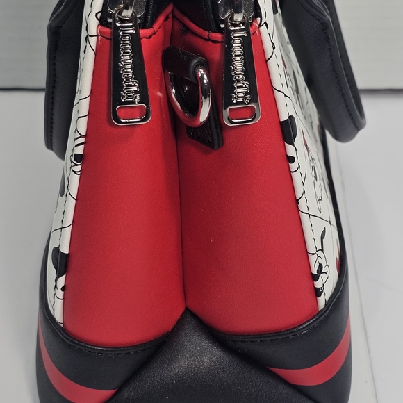 Disney Black and White Mickey Mouse Handbag - Picture 8 of 13